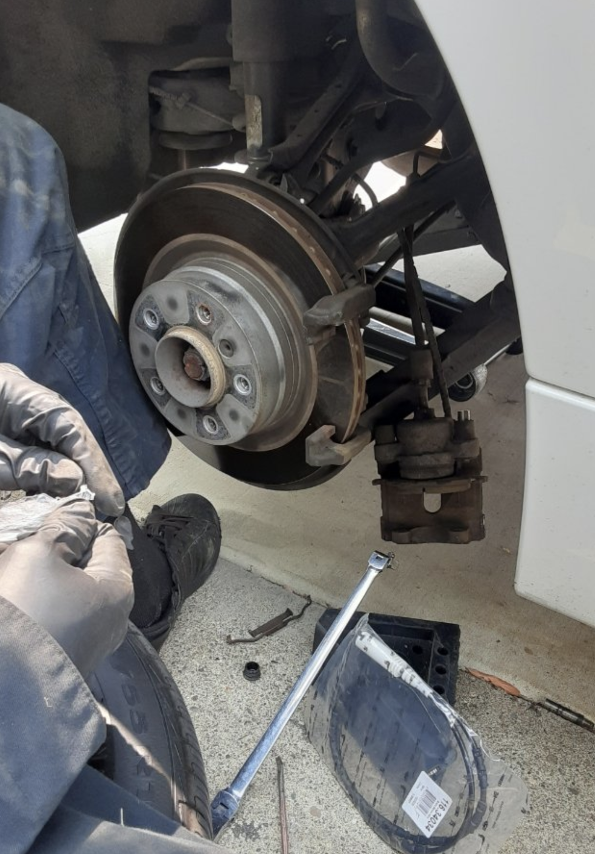 this image shows brake services in Oakland Park, FL